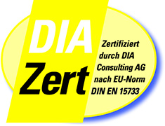 Zertifikat für die DIN Norm En 15733 