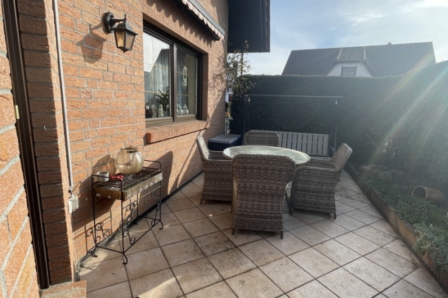 Terrasse seitlich