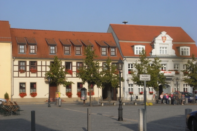 Marktplatz von Beeskow
